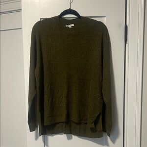 Madewell Ribbed Alpaca-Blend Crewneck sweater